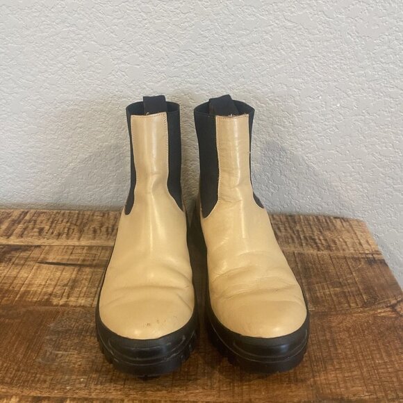 ATP ATELIER Women 39 US 9 Leather Catania Ankle Boots UK6 761-IJMO11 Vibram - Picture 3 of 11